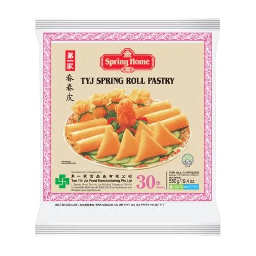 TYJ SPRING ROLL PASTRY SHEETS (10 INCH) 1X30S