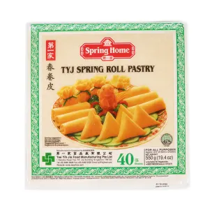 TYJ SPRING ROLL PASTRY SHEET 8.5 INCH 1X40SHEET