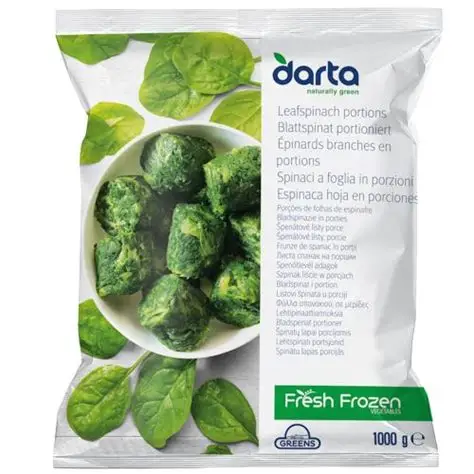 DARTE-FROZEN SPINACH LEAF 1X1KG
