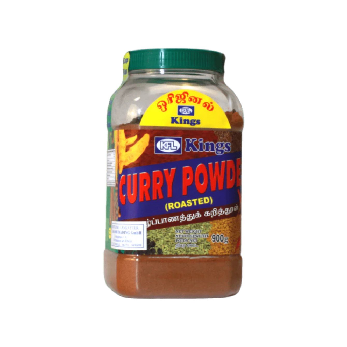 KINGS CURRY POWDER 1X900G