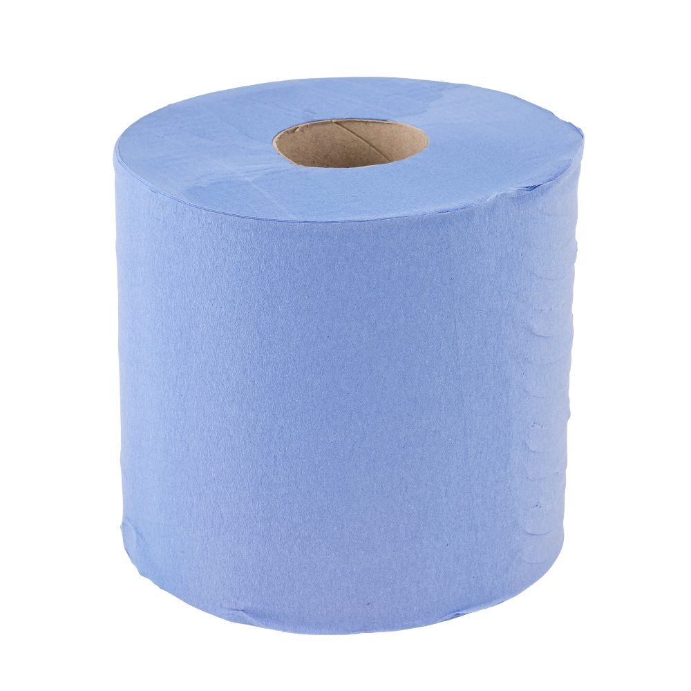 BLUE ROLL 2PLY TOWEL PREMIUM 1X150M