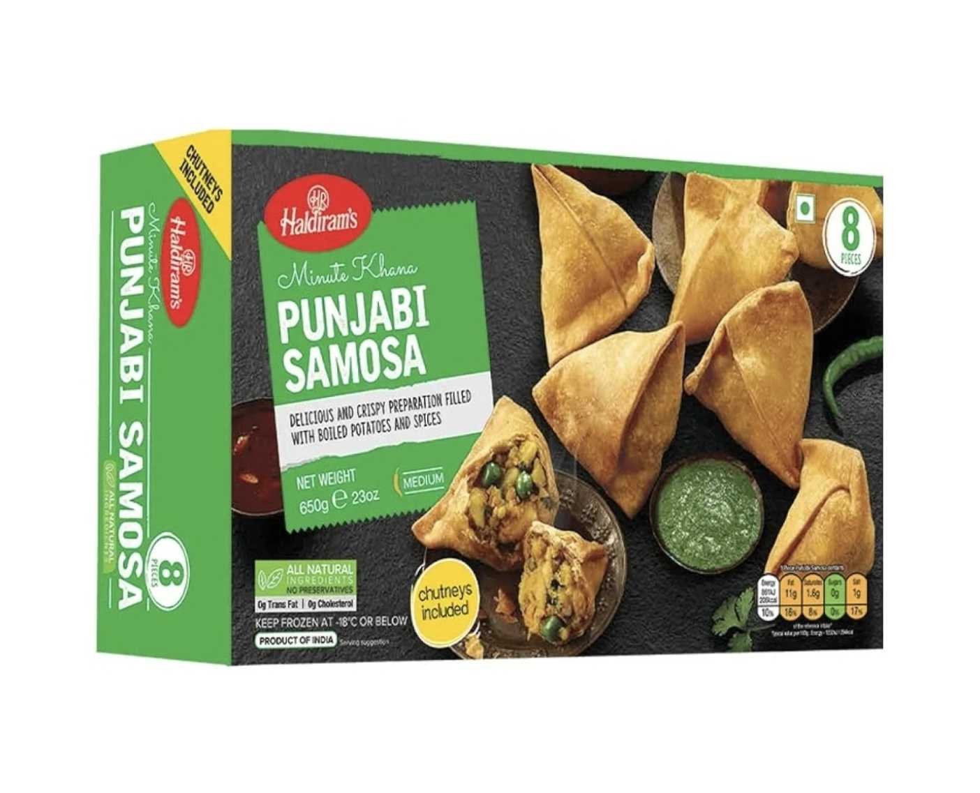 HALDIRAMS PUNJABI SAMOSA 1X650G