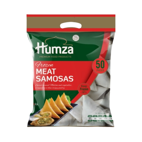 HUMZA - MEAT SAMOSAS 1X50S