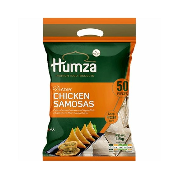 HUMZA -CHICKEN SAMOSAS 1X50S