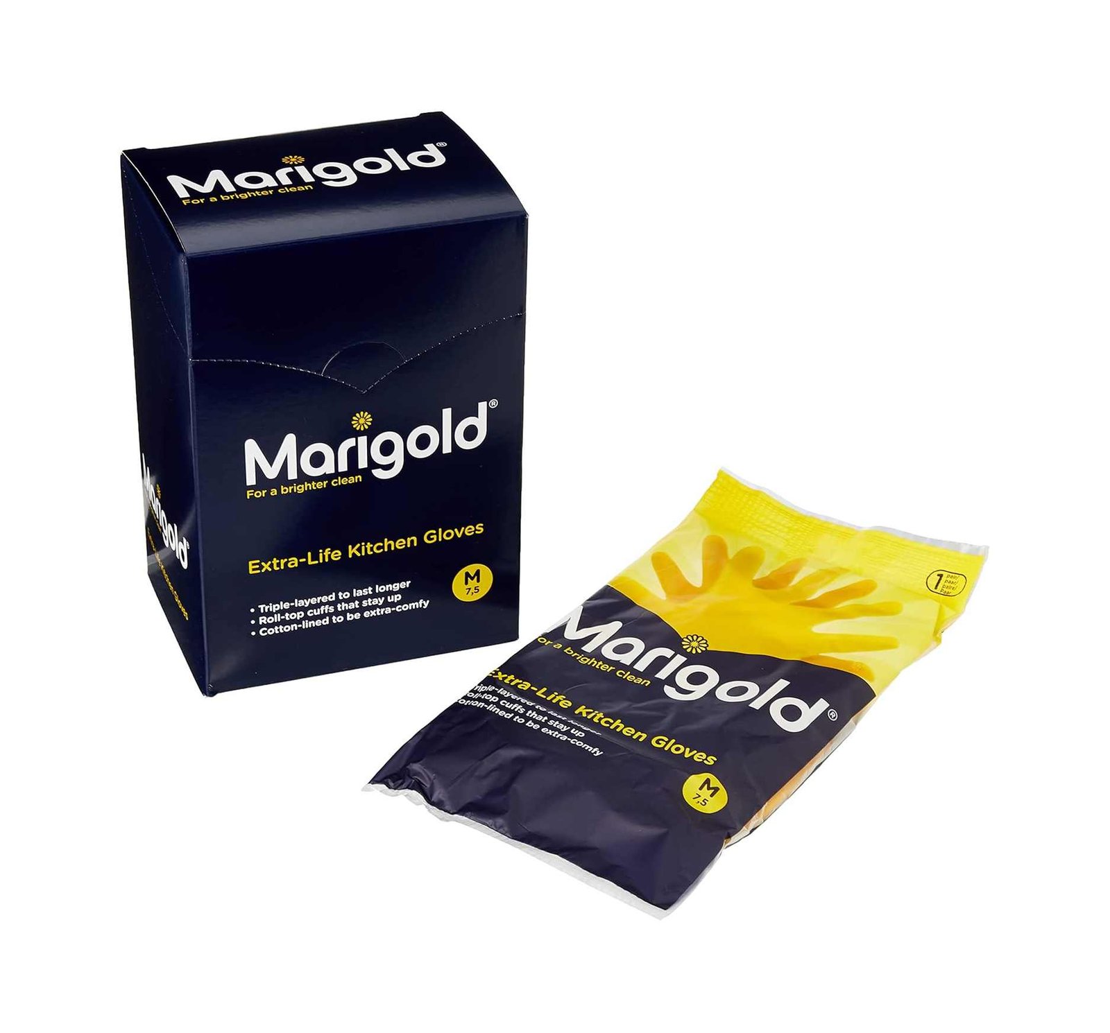 MARIGOLD GLOVES (M) 1X6s